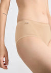 Sloggi Basic+ Midi 3 Pack Briefs, Nude