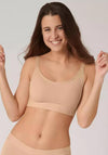 Sloggi Go All Round Padded Bralette, Peanut Butter