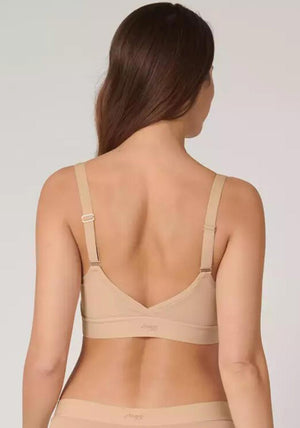 Sloggi Go All Round Padded Bralette, Peanut Butter