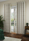 SLX Blenheim Lined Eyelet 90x90” Curtains, Champagne