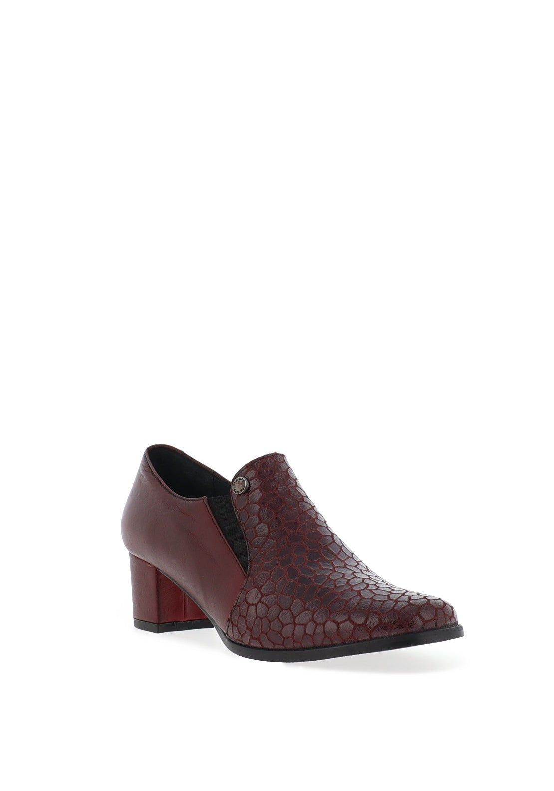 Softmode Anna Slip on Comfort Shoes, Wine