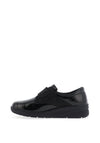 Softmode Farah Patent Velcro Shoes, Black