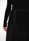 Soho-T Talia A-Line Maxi Skirt, Black