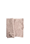 Brandwell Something Special Scarf and Gloves Gift Set, Beige