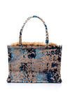 Sorena Thalassini Marble Medium Tote Bag, Royal Blue