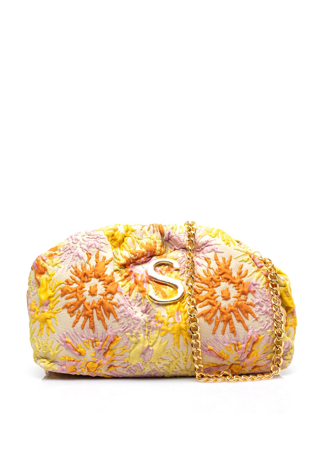 Sorena Xrysanthi Medium Bucket Bag, Ochre