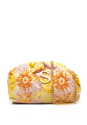 Sorena Xrysanthi Medium Bucket Bag, Ochre