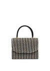 Sorento Blissful Hill Crochet Net Grab Bag, Black
