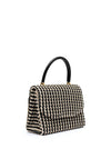Sorento Blissful Hill Crochet Net Grab Bag, Black
