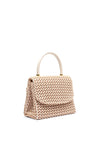 Sorento Blissful Hill Crochet Net Grab Bag, Cream