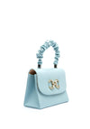 Sorento Cottonwood Gathered Distressed Mini Grab Bag, Sky Blue