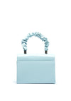 Sorento Cottonwood Gathered Distressed Mini Grab Bag, Sky Blue