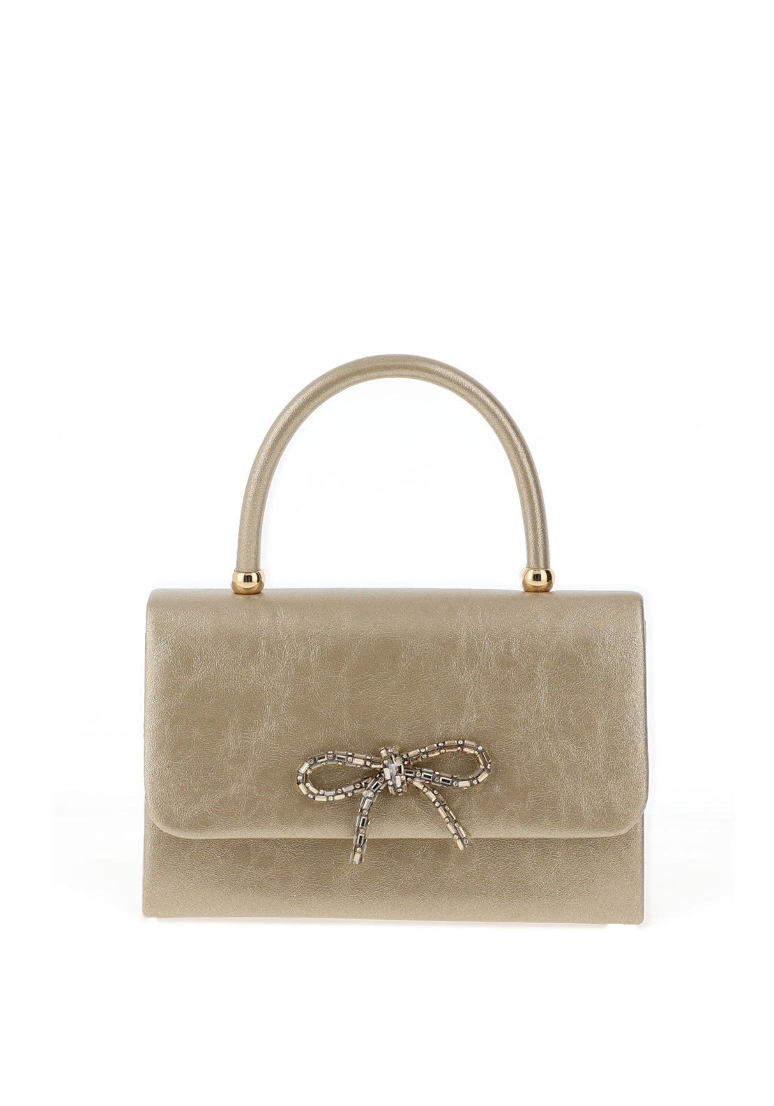 Sorento Marlfield Bow Small Grab Bag, Gold