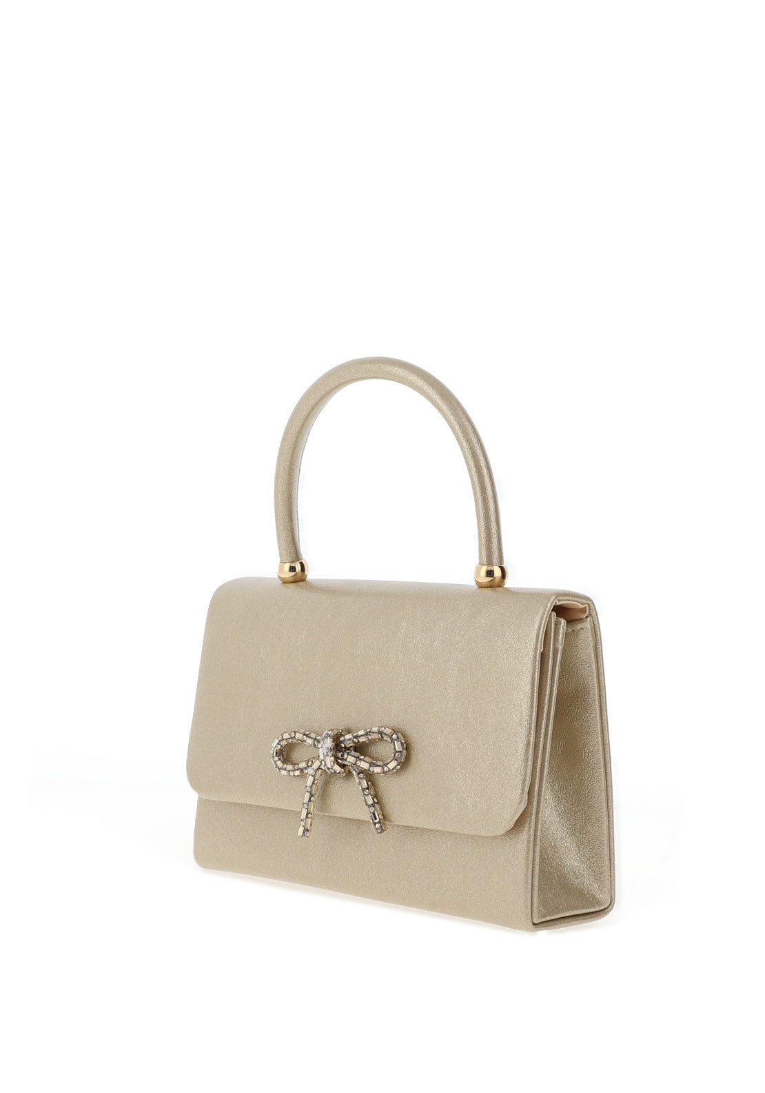 Sorento Marlfield Bow Small Grab Bag, Gold