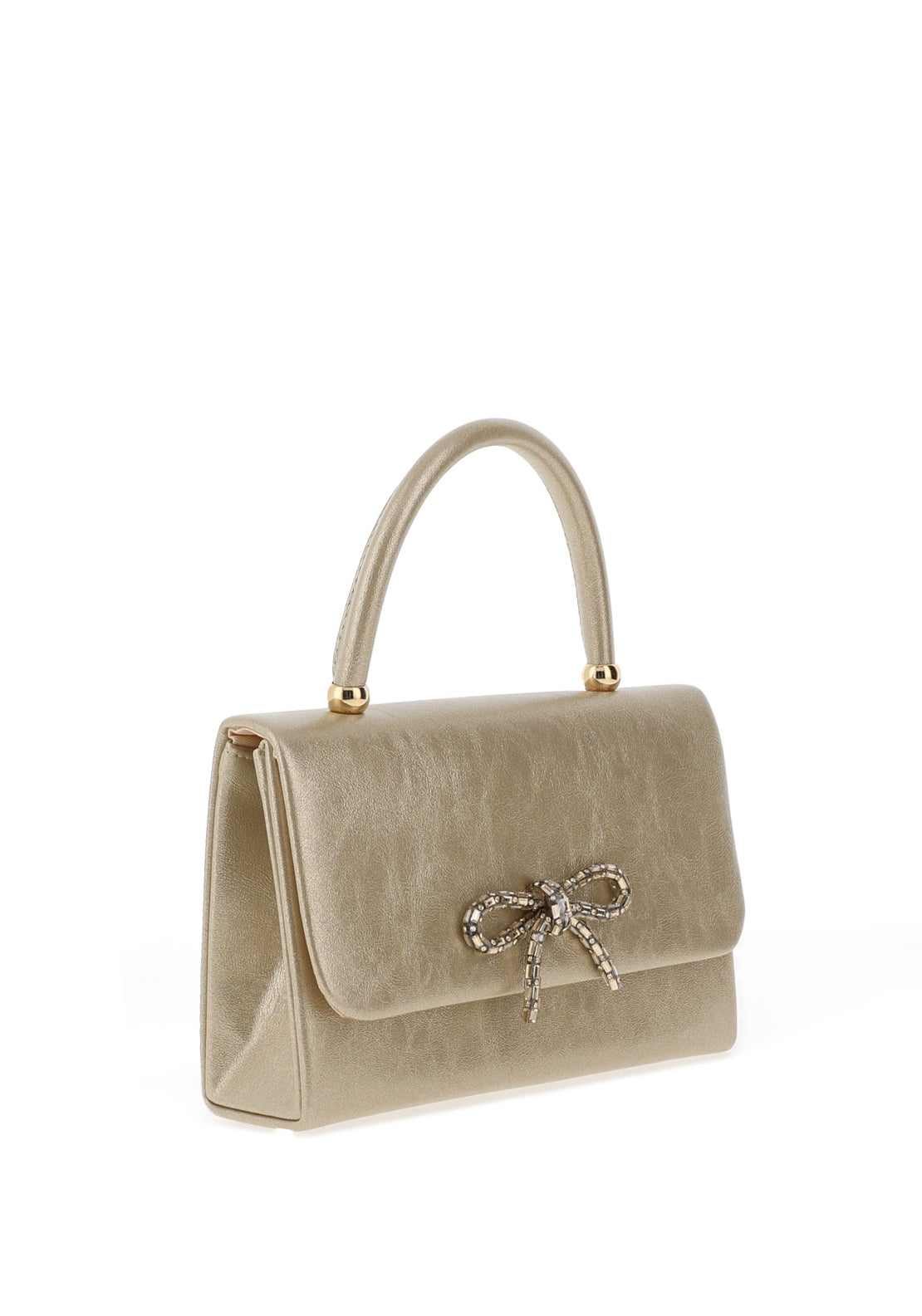 Sorento Marlfield Bow Small Grab Bag, Gold