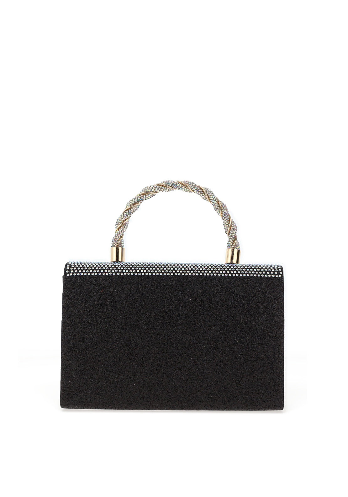 Sorento Morelto Encrusted Small Grab Bag, Black