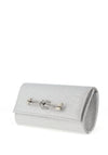 Sorento Gileston Shimmer Knot Clutch Bag, Crystal