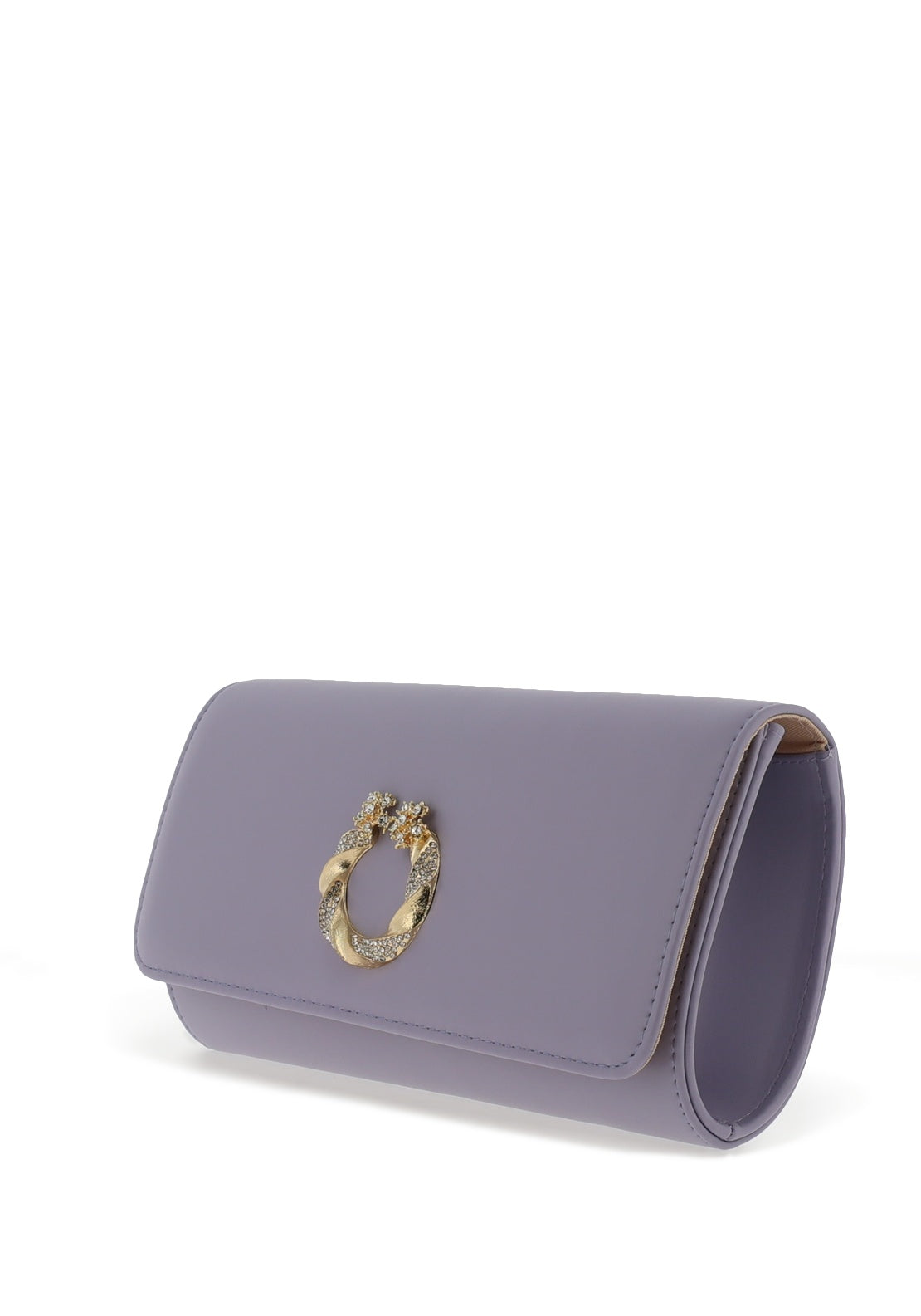 Sorento Ellingham Embellished Clutch Bag, Purple