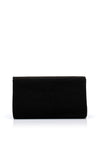 Sorento Secret Garden Soft Touch Brooch Clutch Bag, Black