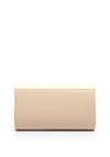 Sorento Secret Garden Patent Brooch Clutch Bag, Nude