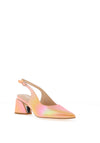 Sorento Dromhall Pointed Toe Sling Back Low Heels, Mango