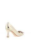 Sorento Lady Gregory Metallic Court Heels, Gold