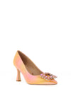 Sorento Lady Gregory Metallic Court Heels, Mango