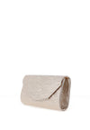 Sorento Arniston Shimmering Zebra Printed Envelope Clutch Bag, Rose