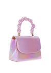 Sorento Lady Gregory Pebbled Iridescent Grab Bag, Lilac