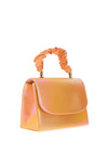 Sorento Lady Gregory Pebbled Iridescent Grab Bag, Mango