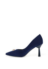Sorento Riverbank Pointed Court Heels, Navy
