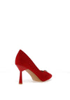 Sorento Riverbank Pointed Court Heels, Red