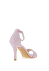 Sorento Screebe Reptile Metallic Heeled Sandals, Lilac