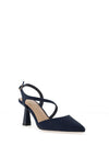 Sorento Darver Jewelled High Heels, Navy