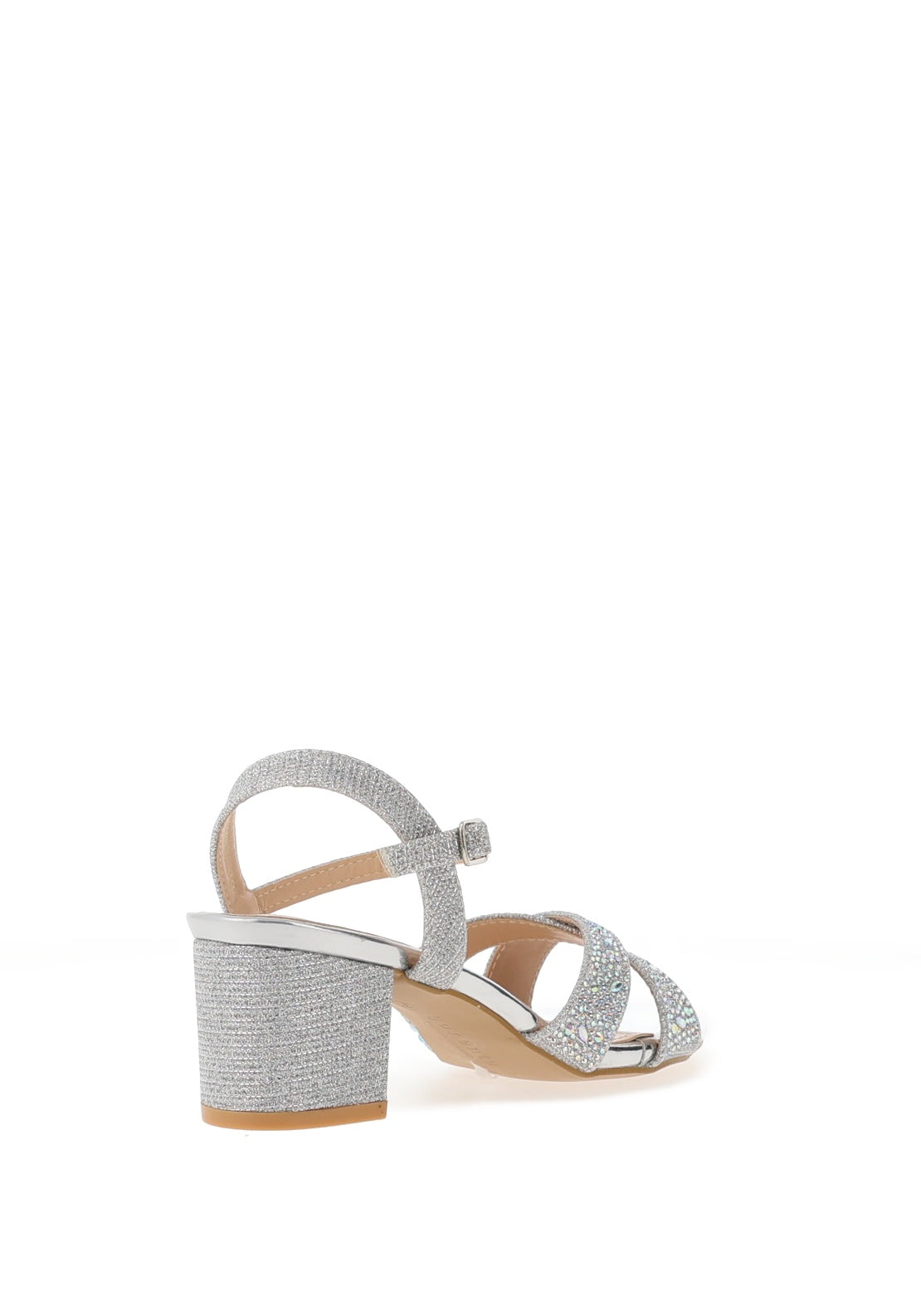 Sorento Westgrove Embellished Heeled Sandals, Silver