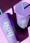 SoSu Bahama 700ml Reusable Cup with Straw, Lilac