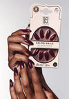 Sosu Glossy Medium Length Faux Nails, Mulled Wine