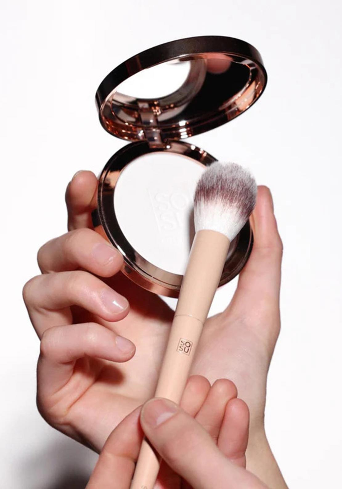SoSu Sheer Silk Pressed Powder - Translucent