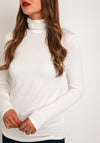 Soyaconcept Marica Roll Neck Top, White