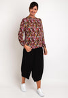 Soyaconcept Marica Round Neck Floral Pattern Top, Pink