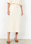 Soyaconcept Banu Jersey Pencil Midi Skirt, Neutral