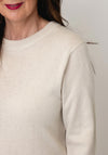 Soyaconcept Hannele Crewneck Jumper, Cream