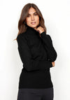 Soyaconcept Dollie Roll Neck Sweater, Black