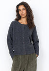 Soyaconcept Herla Knit Cardigan, Dark Grey