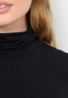 Soyaconcept Marica Roll Neck Top, Black