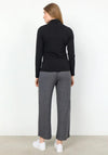 Soyaconcept Marica Roll Neck Top, Black