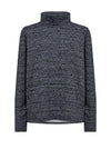 Soyaconcept Galina Polo Neck Top, Blue