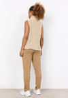 Soyaconcept Julia Knit Sleeveless Jumper, Camel