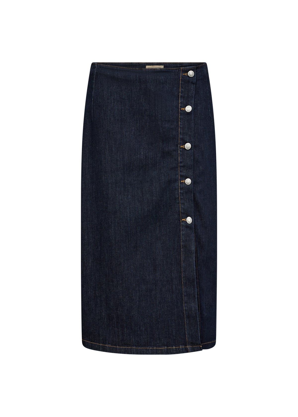 Soya Concept Kimberly Denim Midi Skirt, Navy