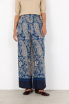 Soya Concept Valgerda Paisley Trousers, Blue